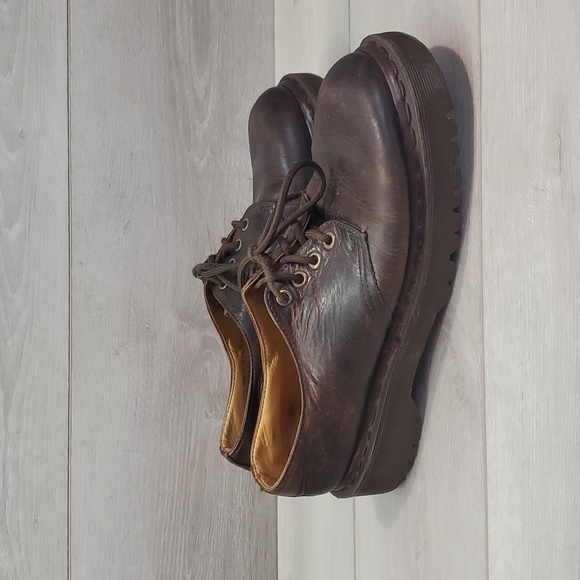 Vintage Doc Dr.Martens Mens Y2K Made in England boorish shoes sz UK 6 US 7 - Picture 2 of 15